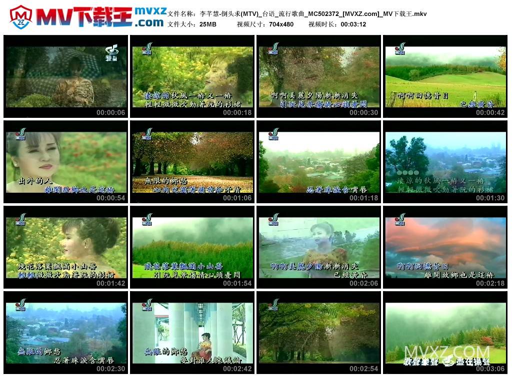 李芊慧-倒头求(MTV)_台语_流行歌曲_MC502372